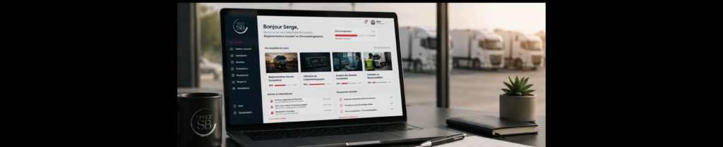 plateforme e-learning chronotachygraphe